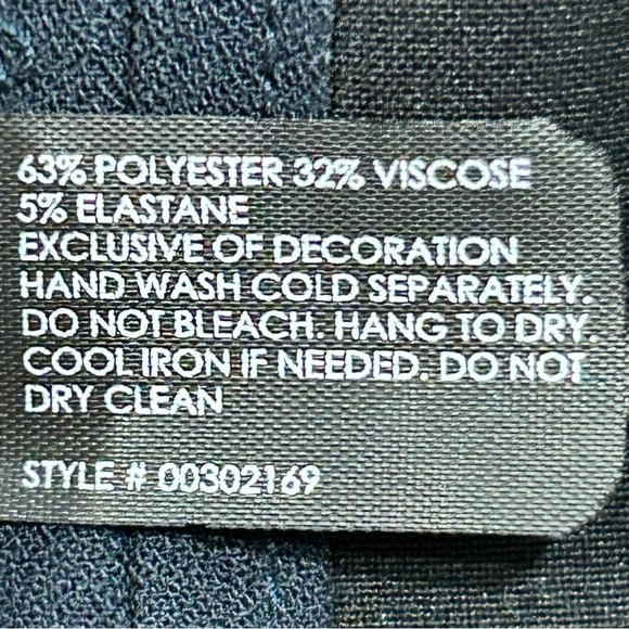 CLUB MONACO NAVY BLUE Zip-up Skirt in Women's US Size 4 - Picture 5 of 5